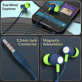 Magnetic earbuds and durable metal alloy body – ModishOmbre Vibe Tune Earphones
